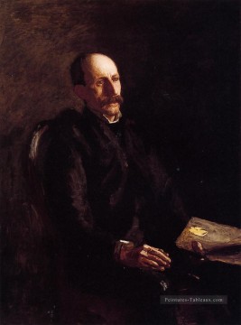  Charles Tableaux - Portrait de Charles Linford l’Artiste réalisme portraits Thomas Eakins